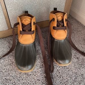 Sperry leather winter boots